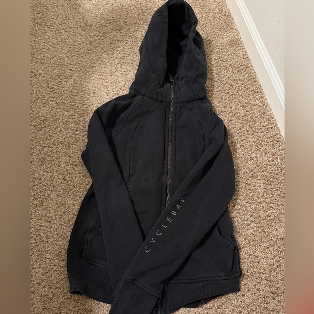 CycleBar x Lululemom Scuba Hoodie